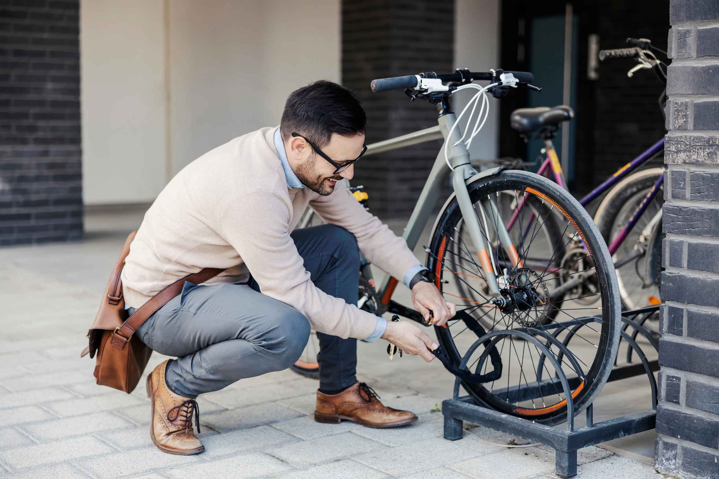 Securing best sale your bike